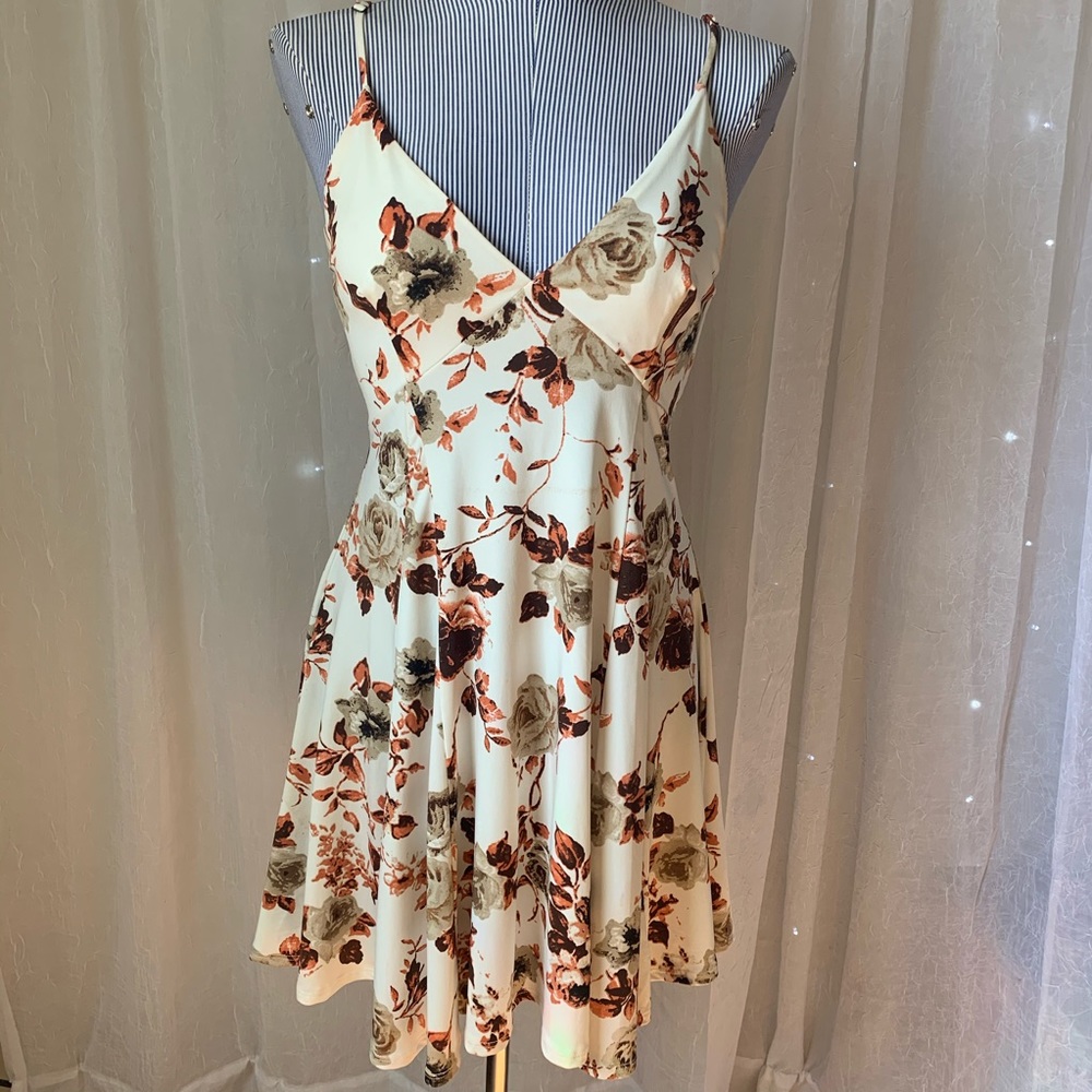 Floral summer dress